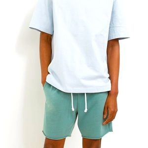 H&M Mens Small Turquoise Sweatshorts